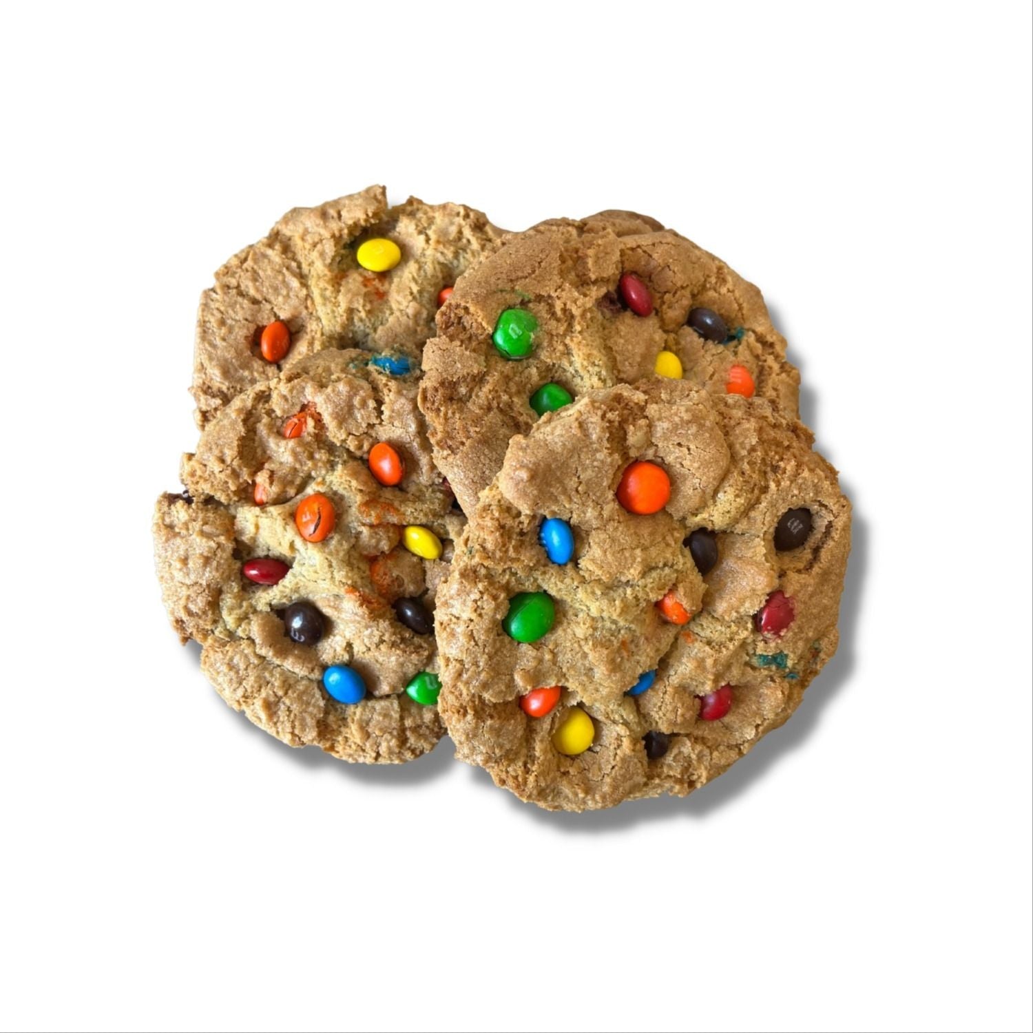 Giant M&M Cookies