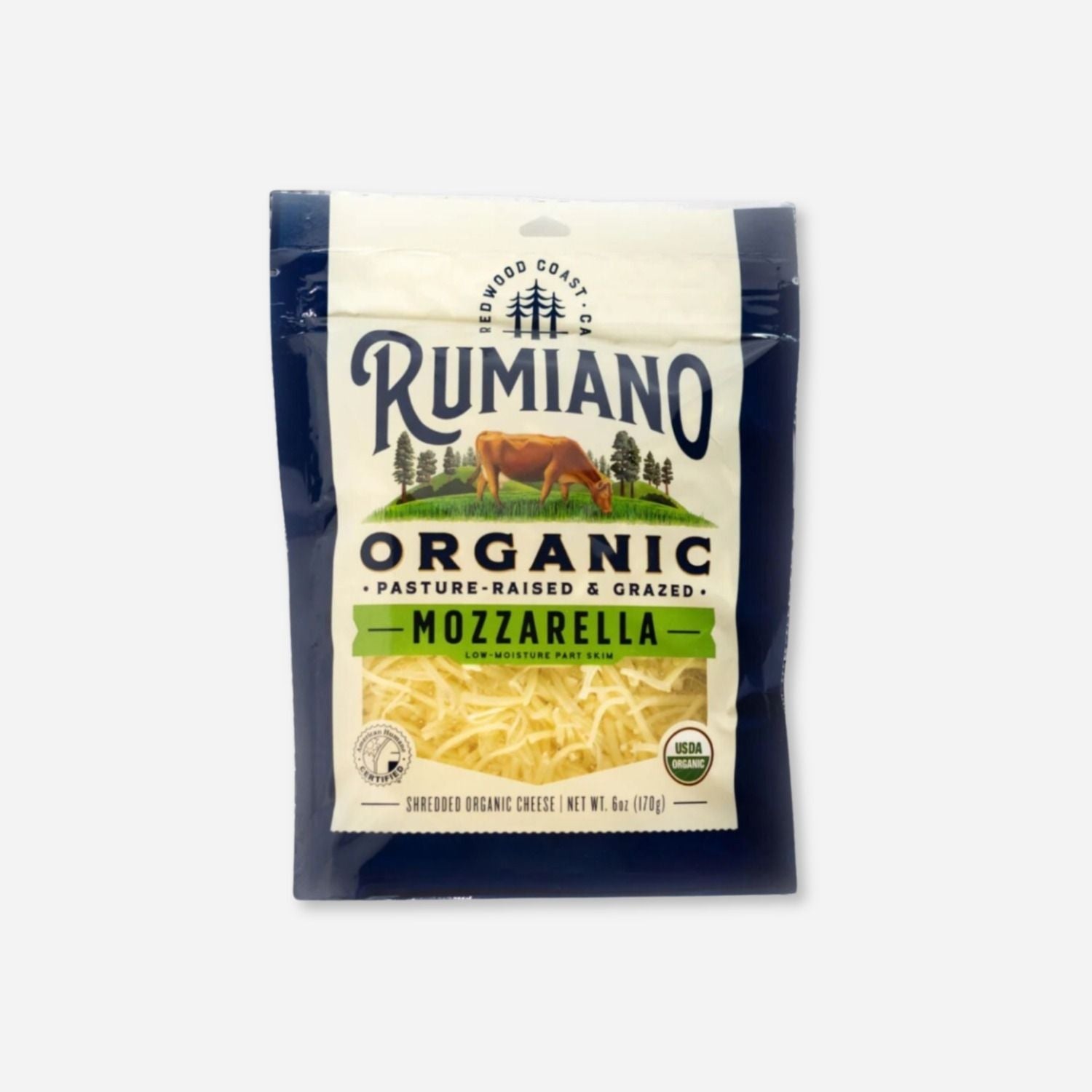 Organic Mozzarella Shredded