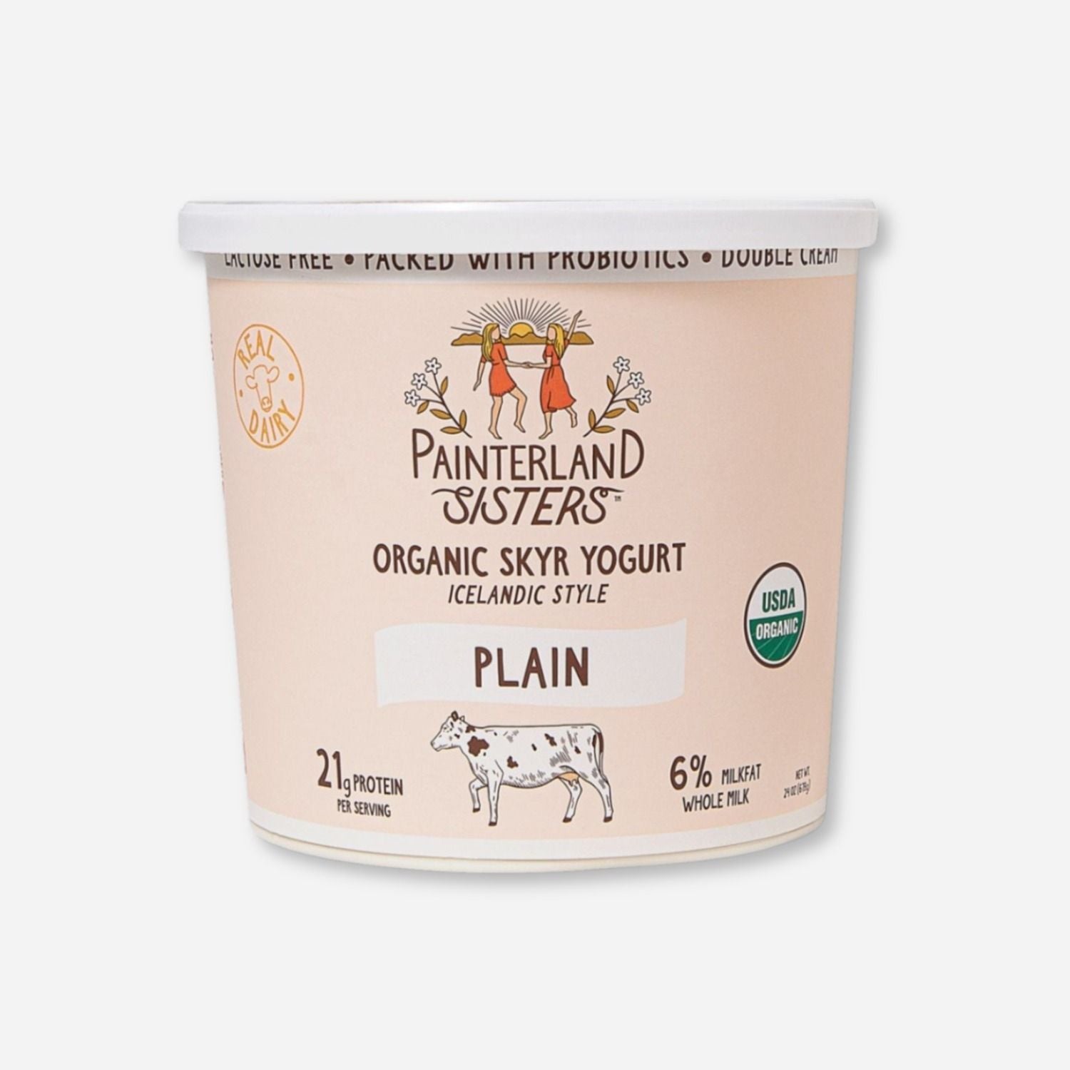Organic Plain Skyr Yogurt Quart