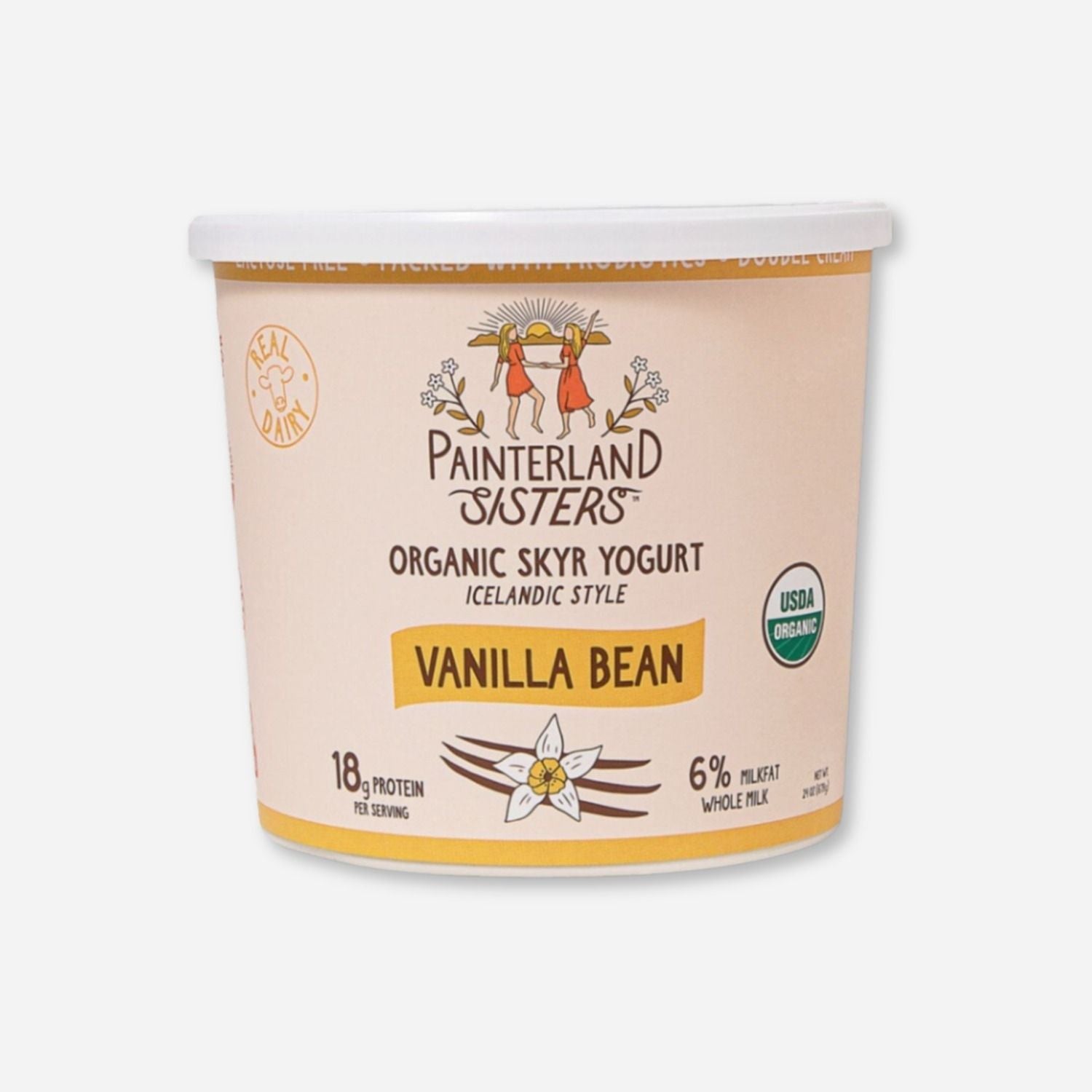 Organic Vanilla Skyr Yogurt Large