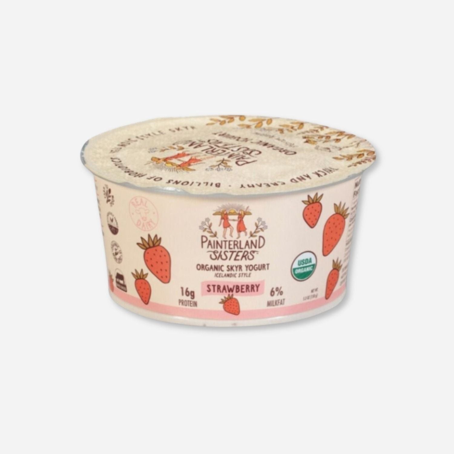 Organic Strawberry Skyr Yogurt