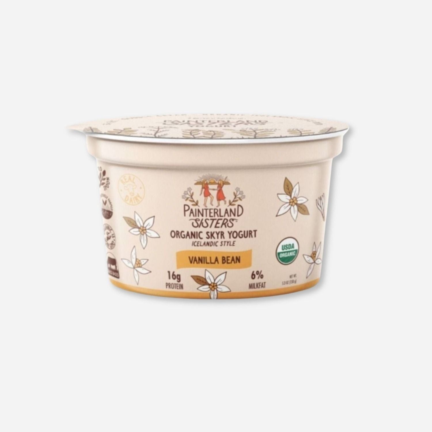 Organic Vanilla Bean Skyr Yogurt