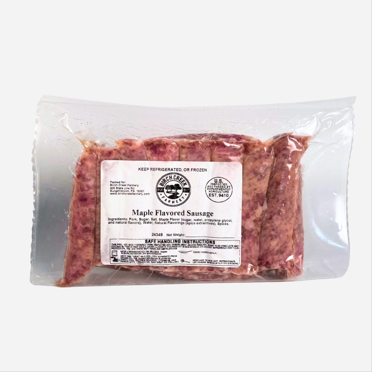 Maple Fingerlink Sausage