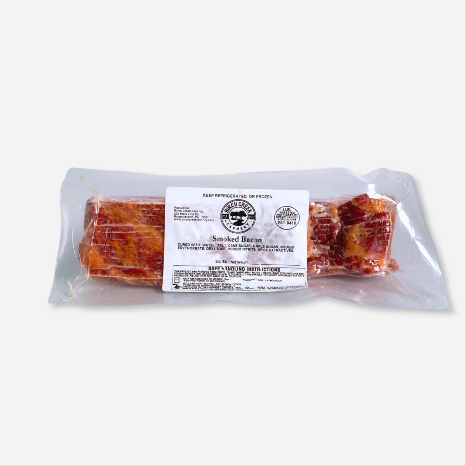 Bacon, Thin Cut