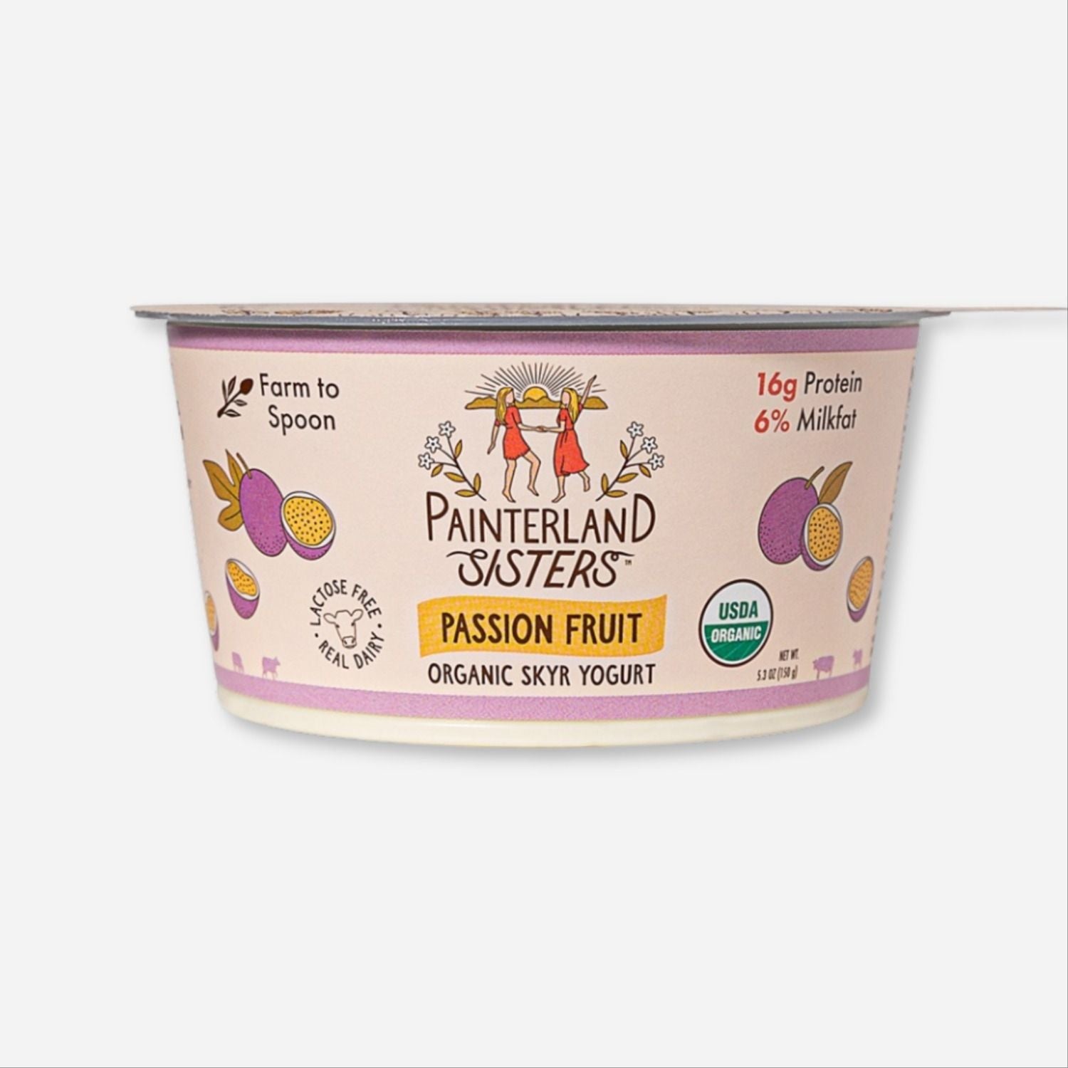 Organic Passion Fruit Skyr Yogurt