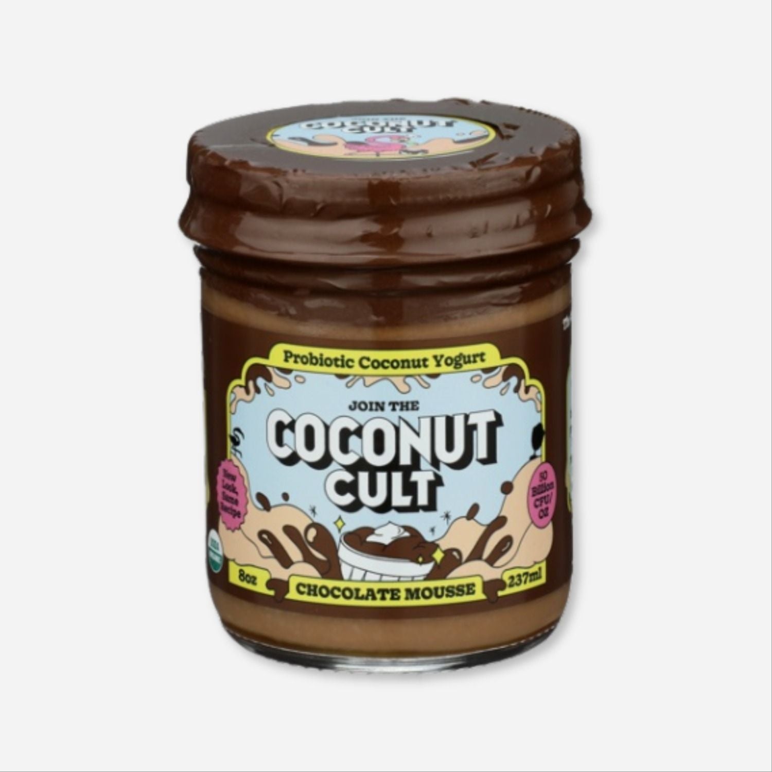 Chocolate Mousse Probiotic Coconut Yogurt