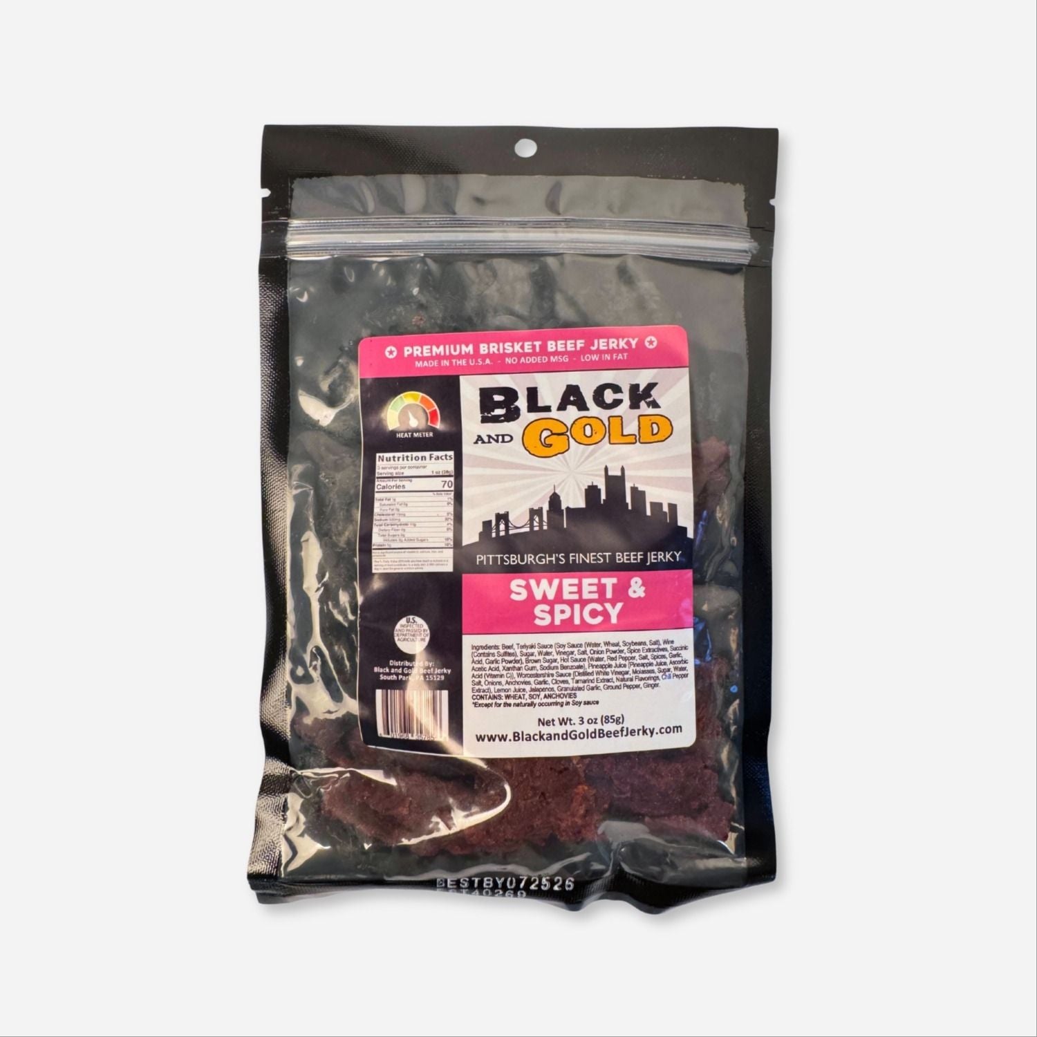 Sweet & Spicy Beef Jerky