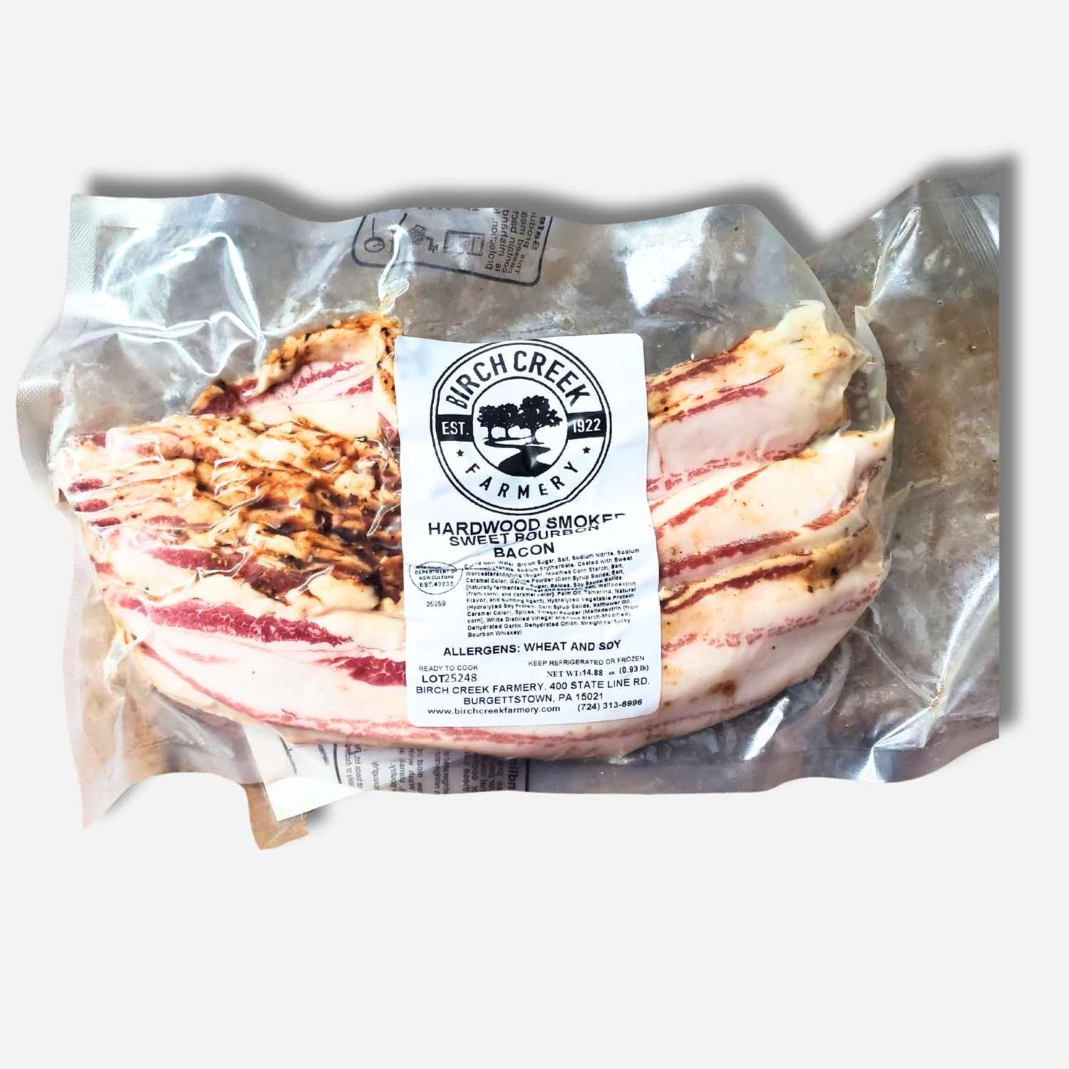 Pasture Raised Bacon, Sweet Bourbon