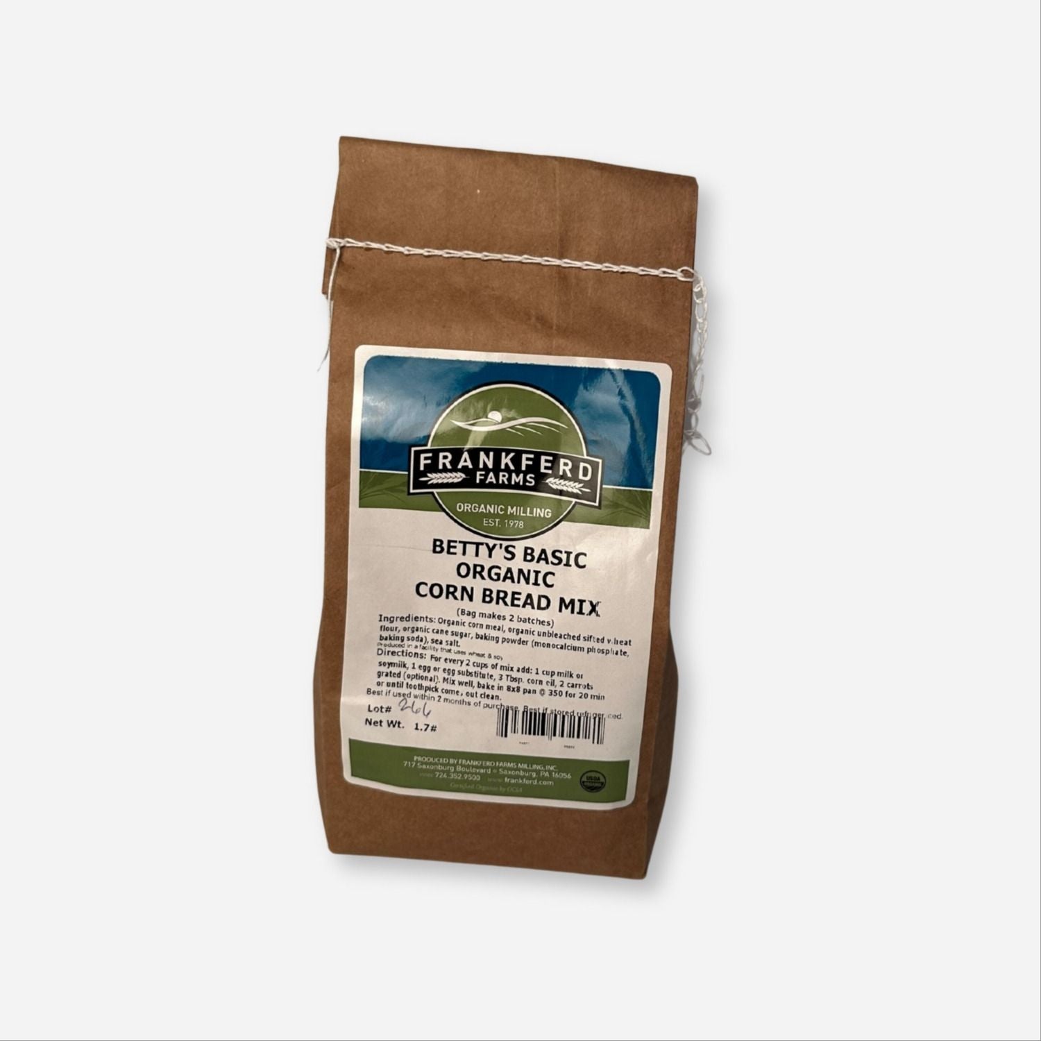 Betty's Basic Cornbread Mix