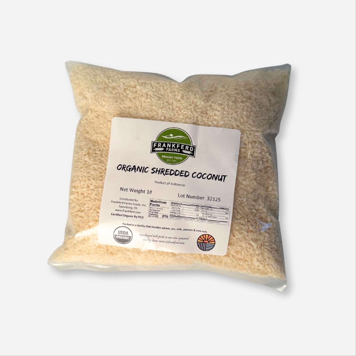 Organic Shredded Coconut