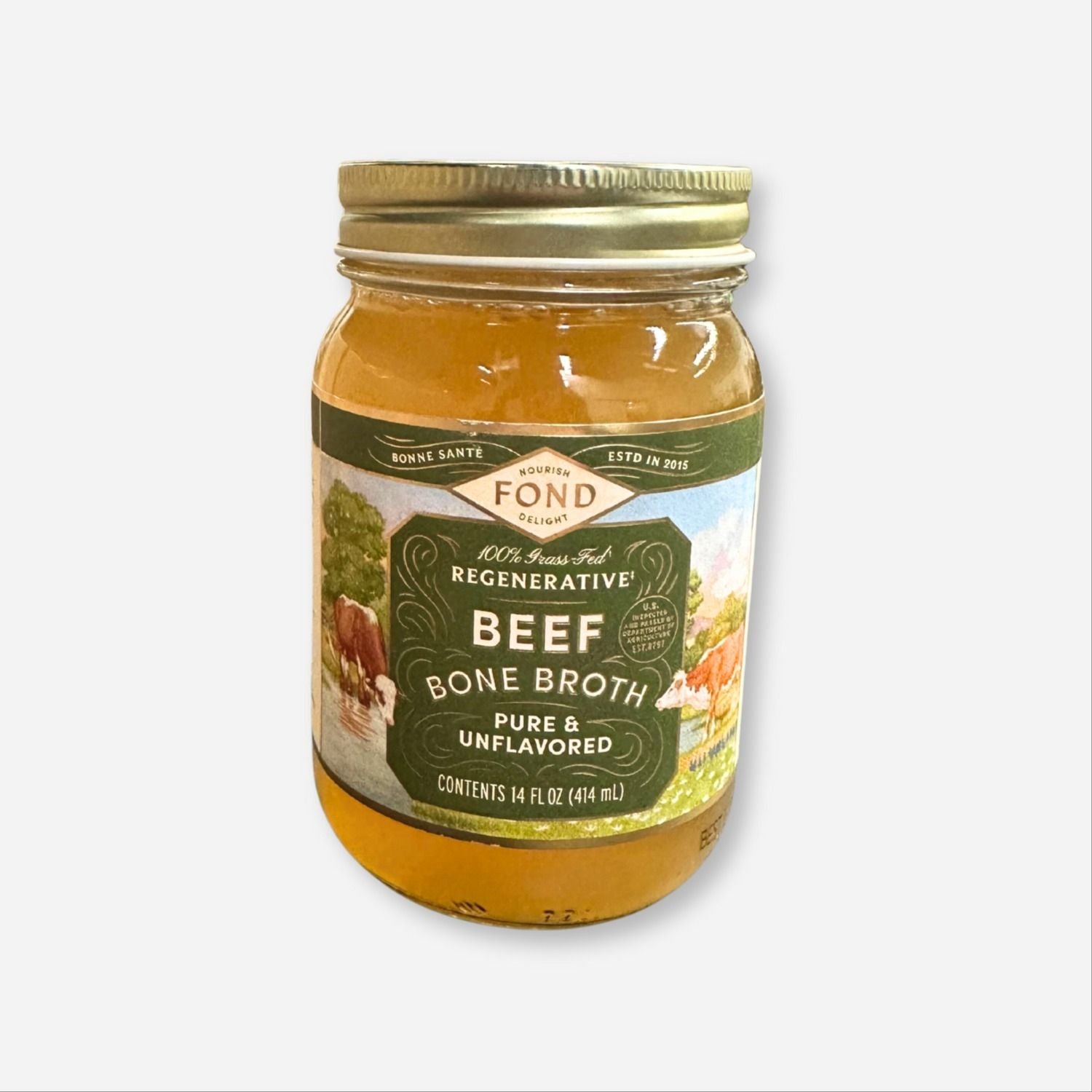 Beef Bone Broth - Pure & Unflavored