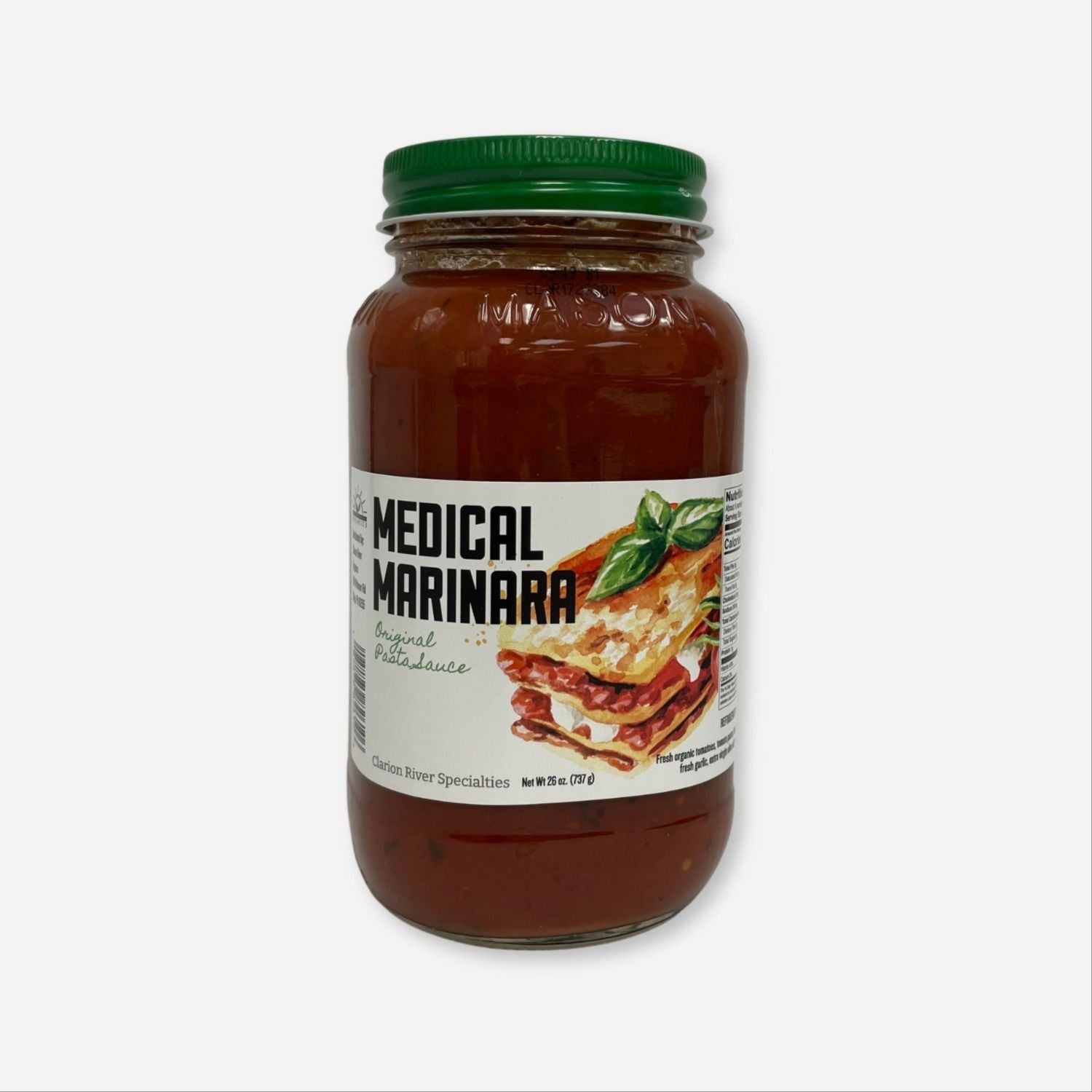 Medical Marinara Original Pasta Sauce