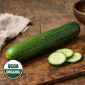 Organic Seedless English Cucumbers