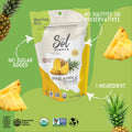 Regenerative Organic Certified Solar Dried Pineapple