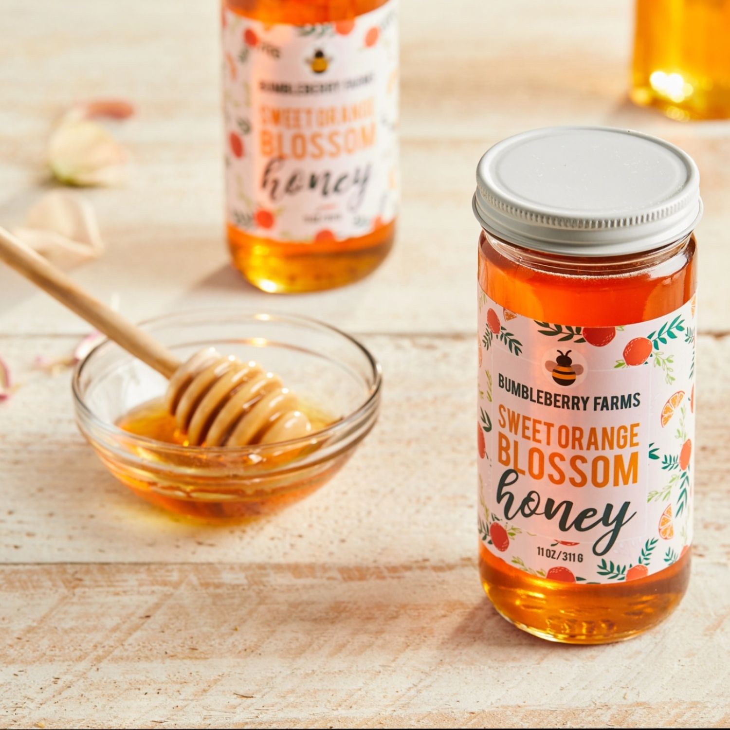 Pure Orange Blossom Honey
