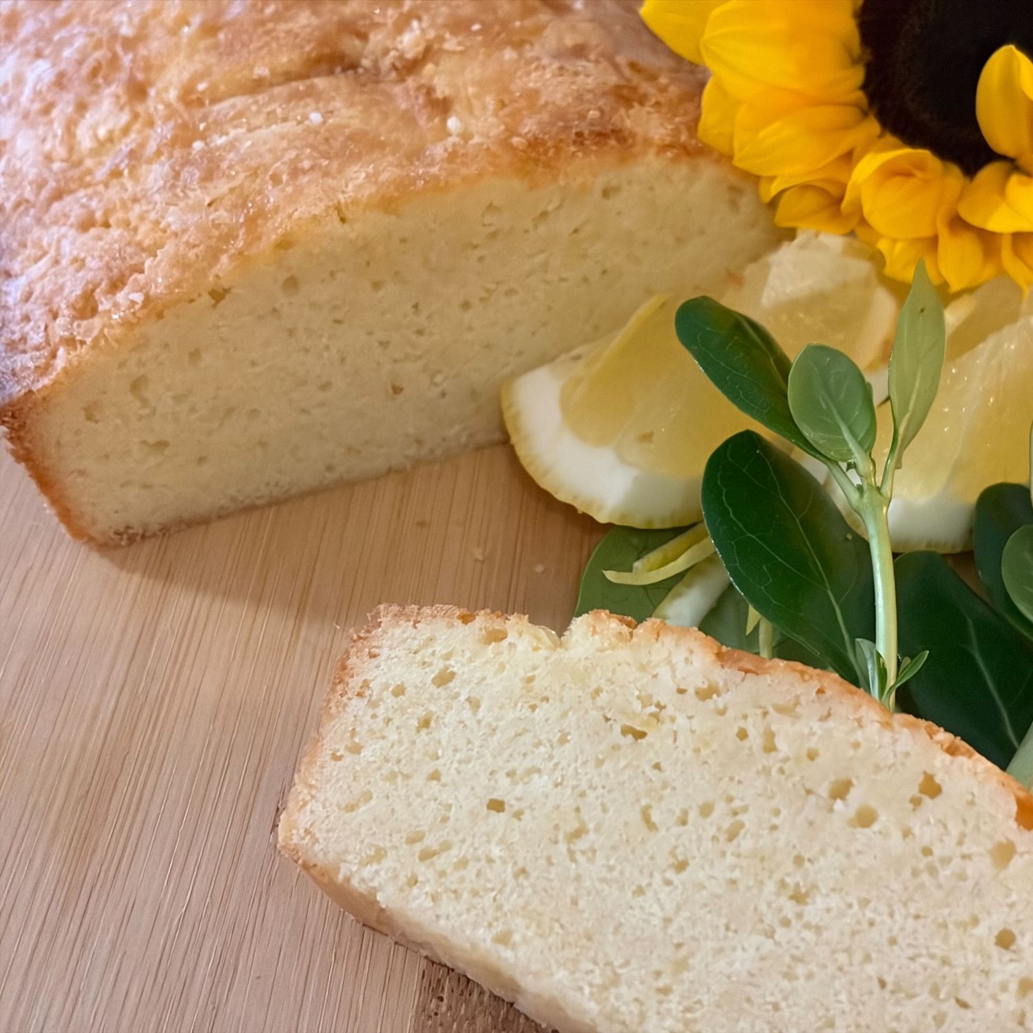 Meyer Lemon Pound Cake