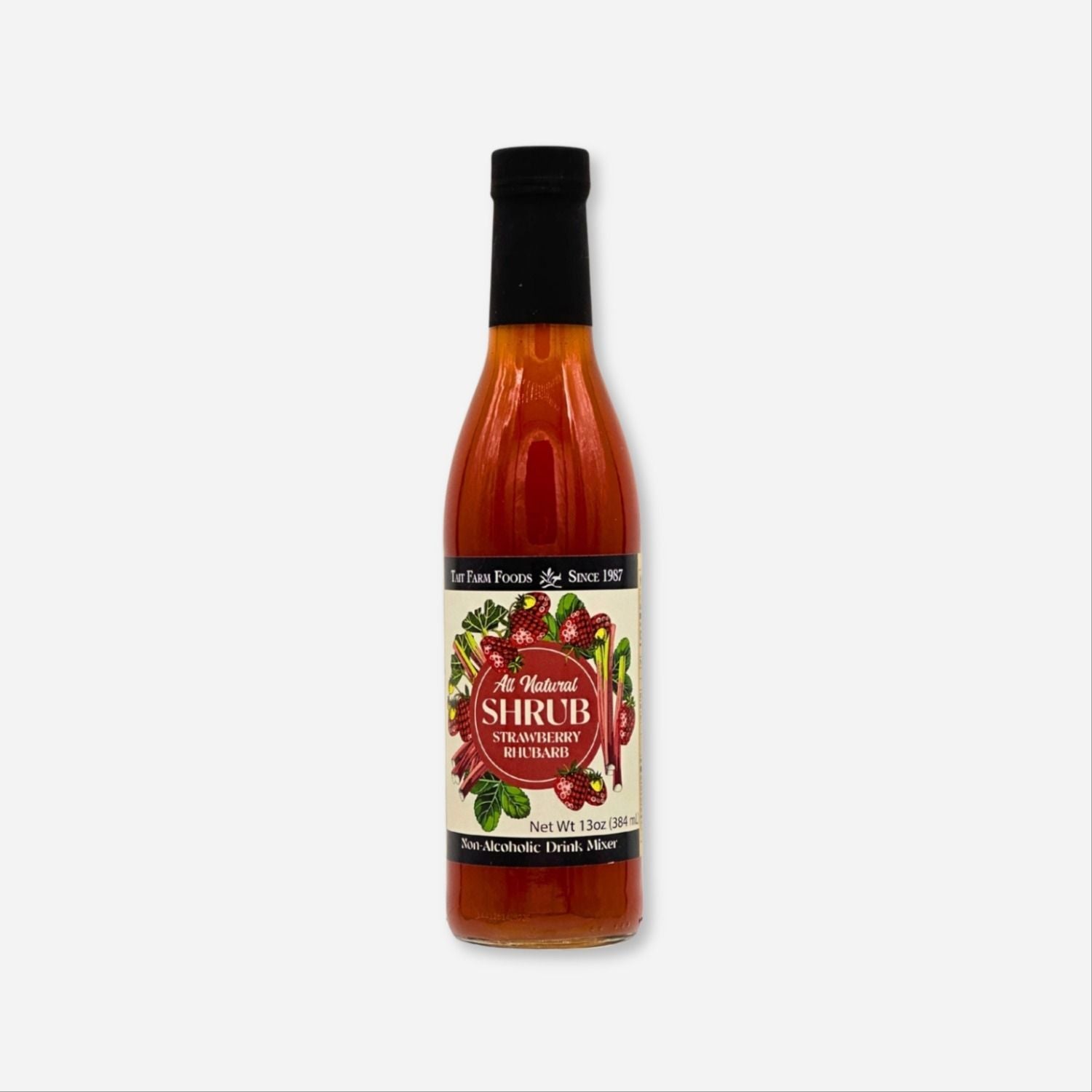 Strawberry Rhubarb Shrub