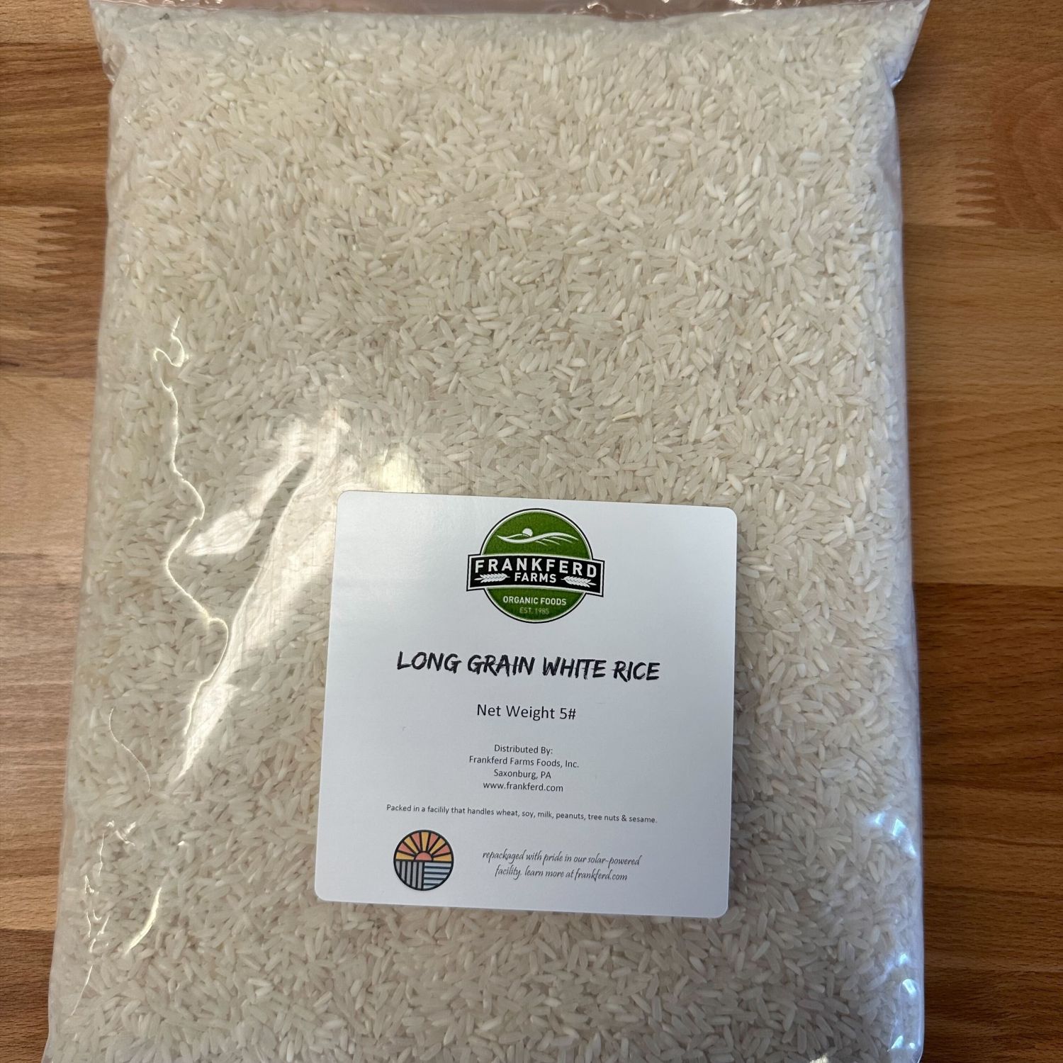 BULK RICE, WHITE LONG ENRICHED 50#