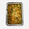Pesto & Parmesan Bread Pudding