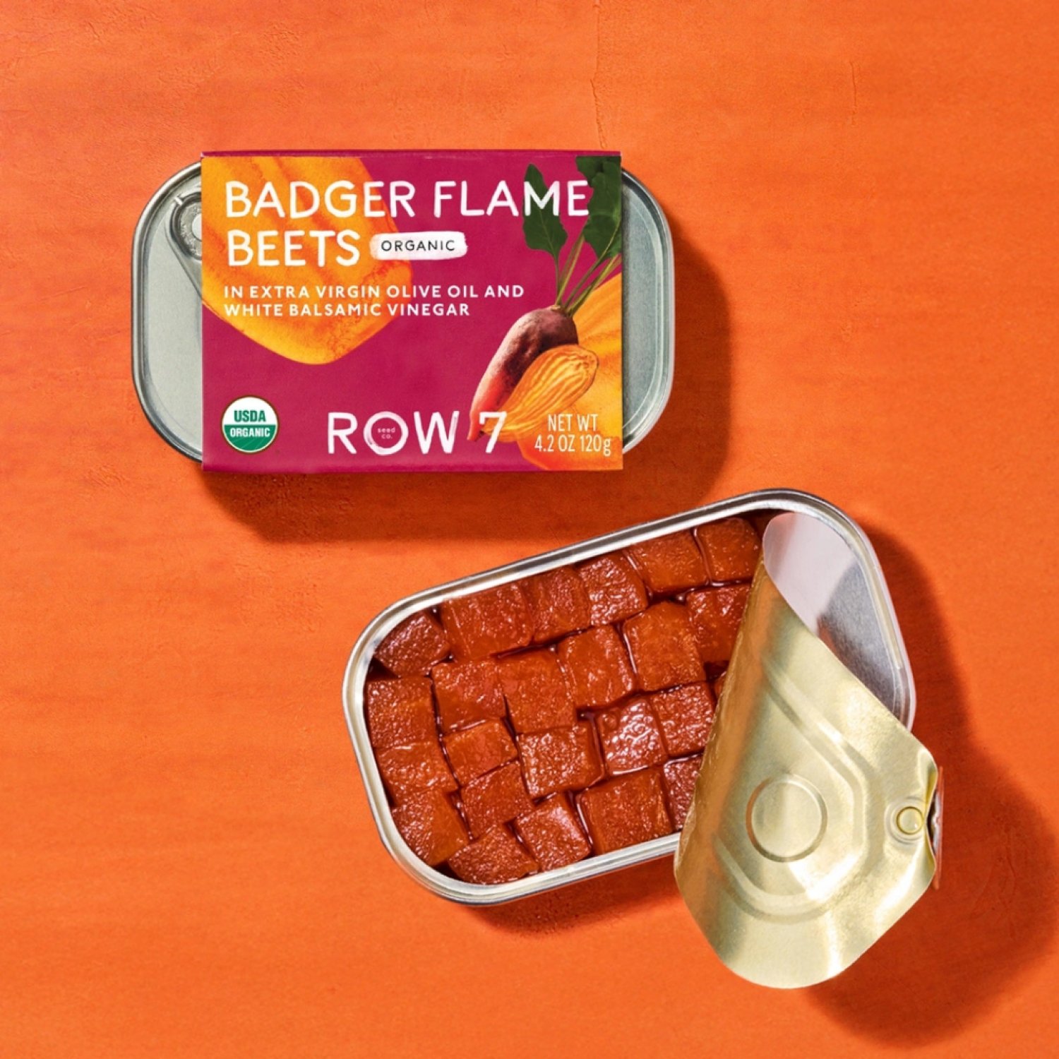 Badger Flame Beets Tin