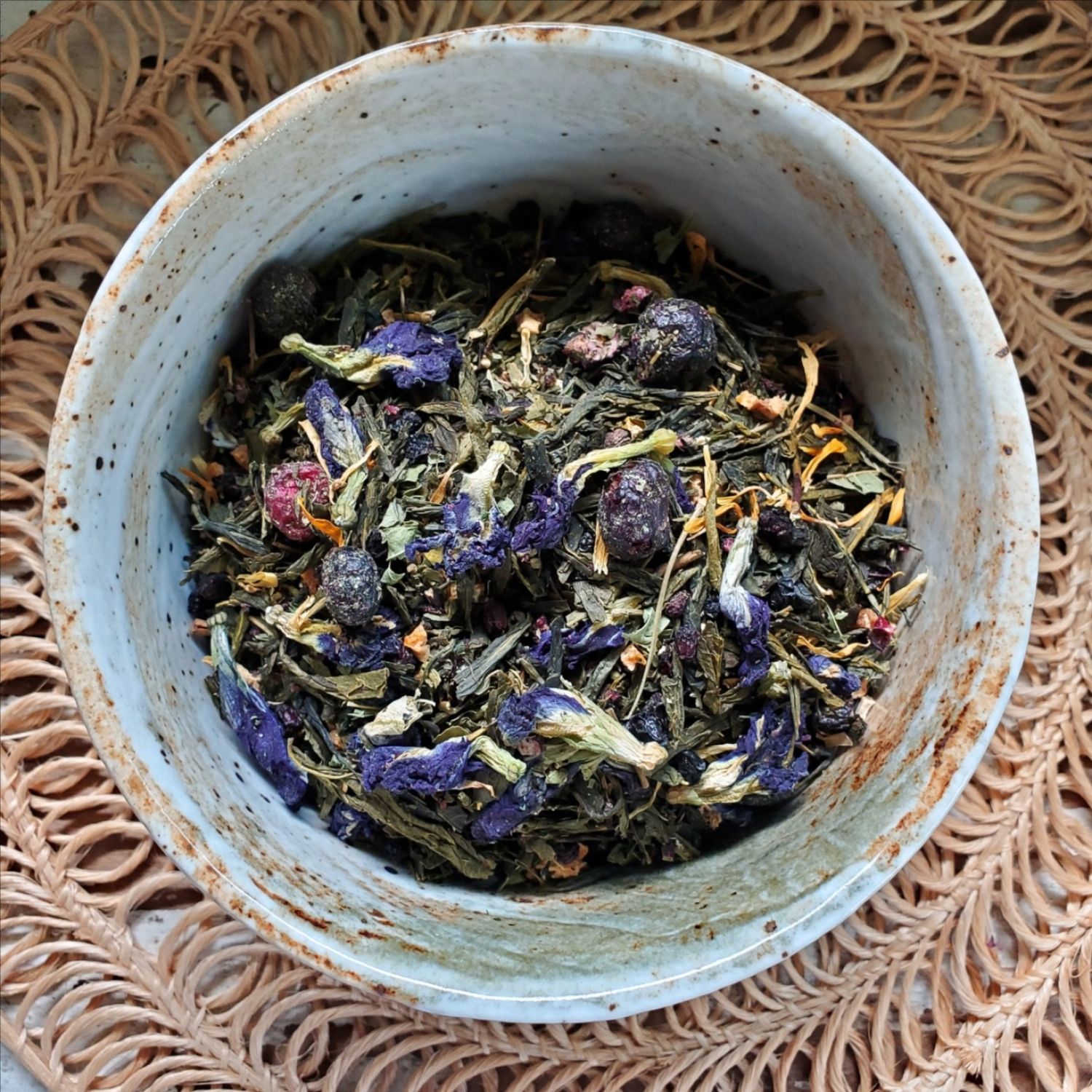 Blueberry Moon Green Tea Blend