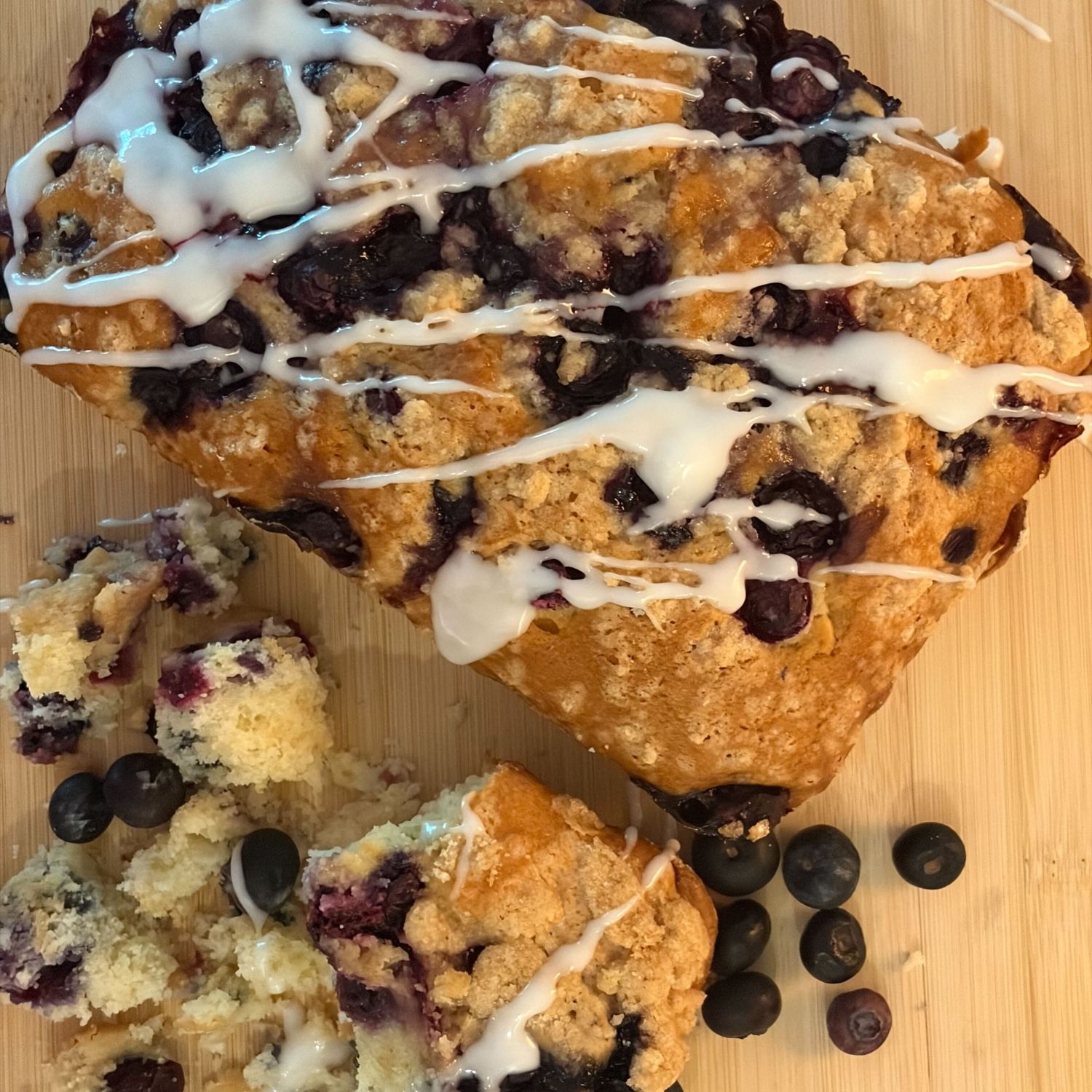 Blueberry Ricotta Coffee Cake