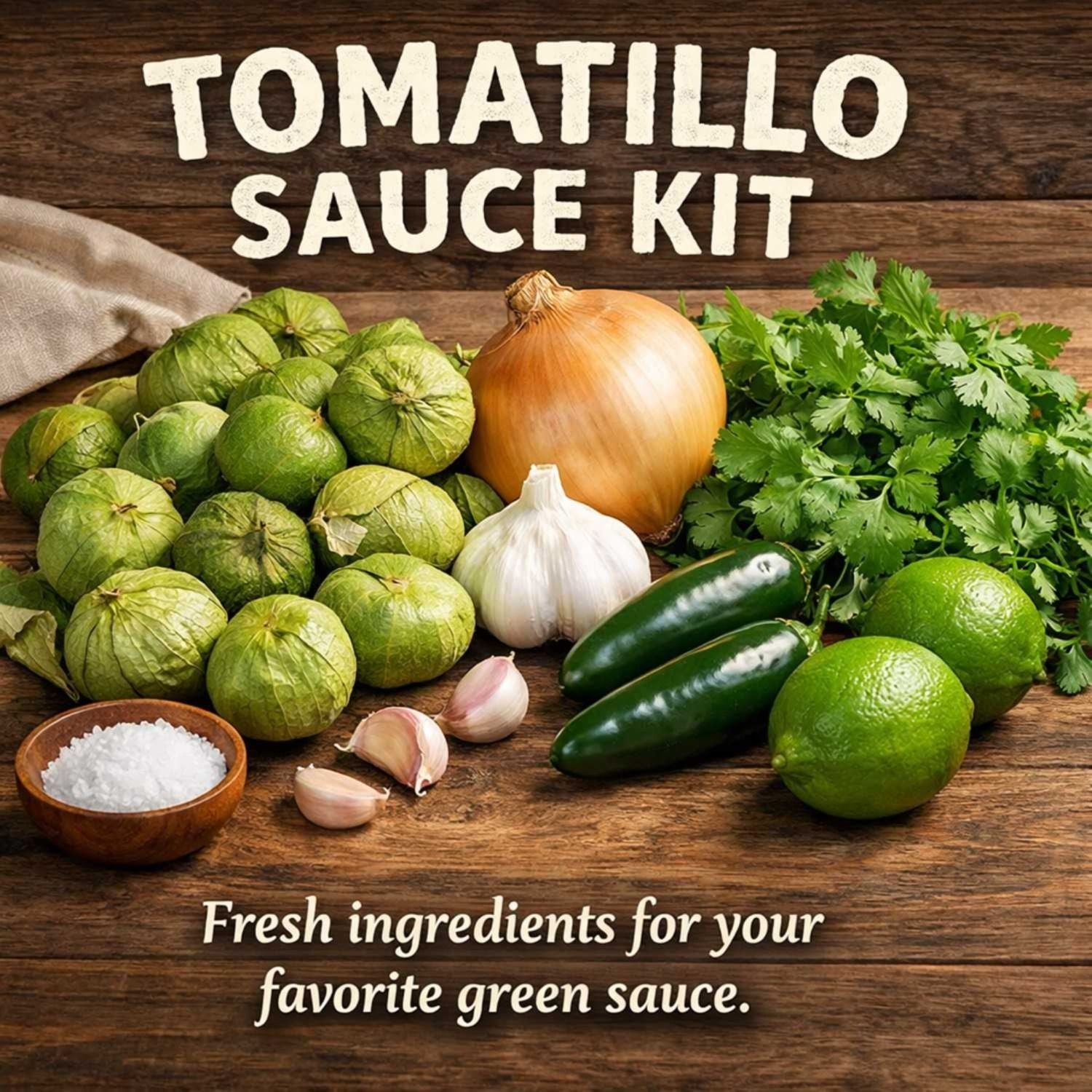 Tomatillo Sauce Kit