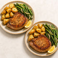 Pork Chop, Greens Beans, and Potato Meal Kit