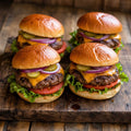 Local Ground Beef Burger Patties - 10 packs of 4