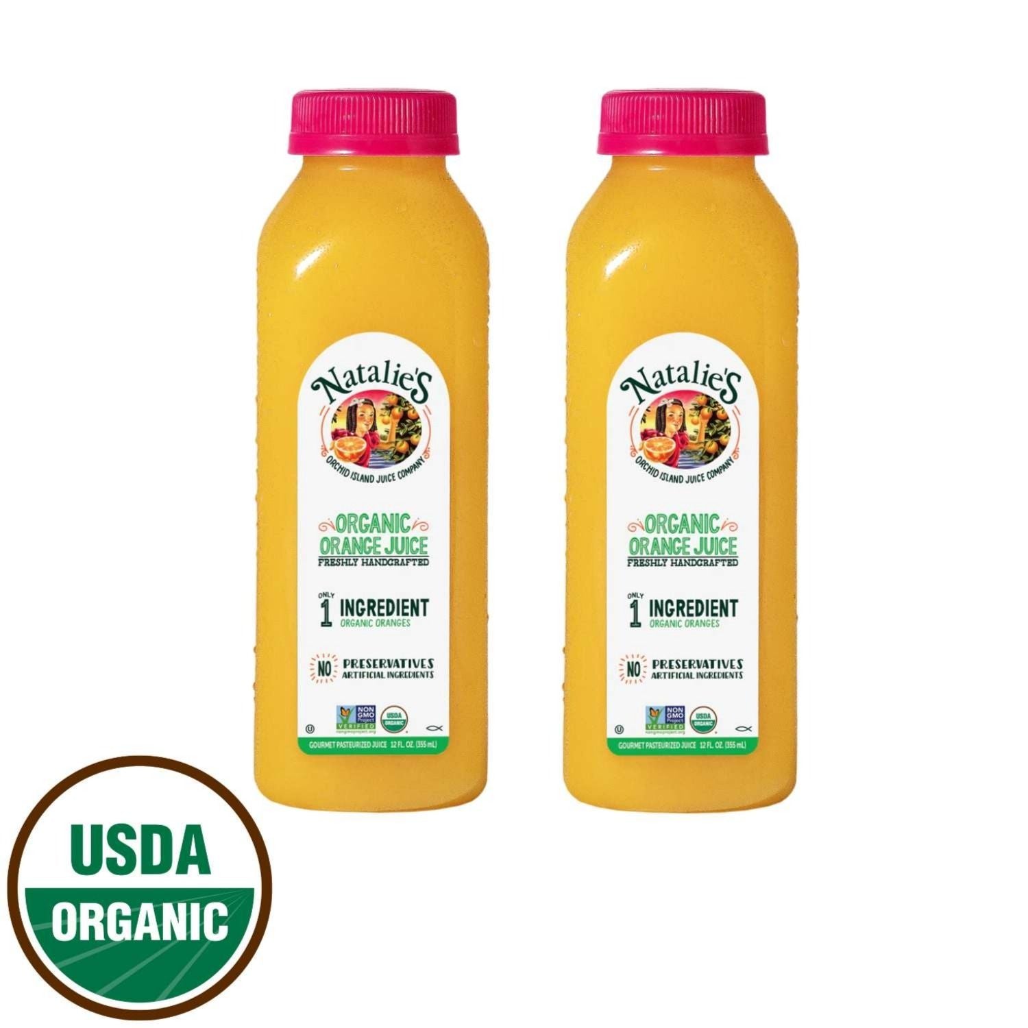 Organic Orange Juice - 12oz