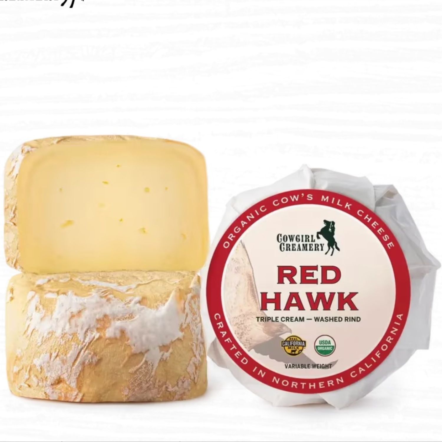 Red Hawk Organic Triple Cream with Funk